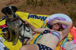 Melody Ann at the lake